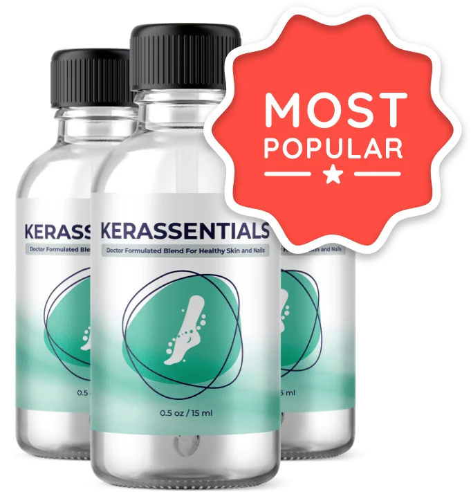Kerassential product three bottle image